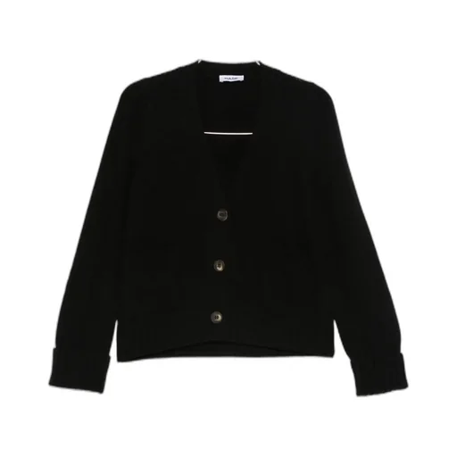 V-Neck Long-Sleeved Cardigan