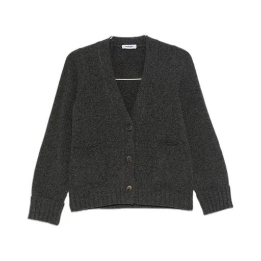 V-Neck Long-Sleeved Cardigan