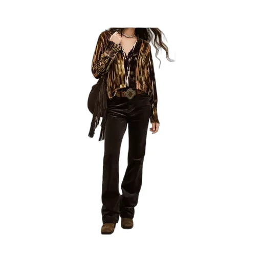Long-Sleeved Printed Shirt