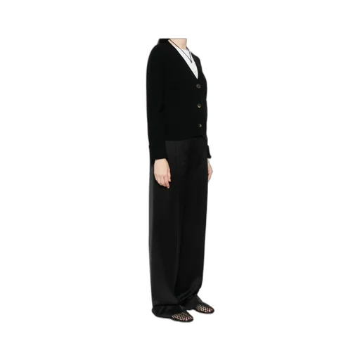V-Neck Long-Sleeved Cardigan