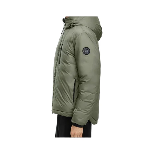 Zip-Up Hooded Down Jacket