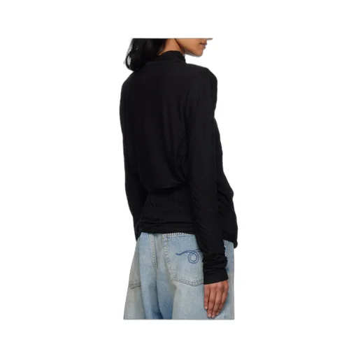 Pleated Convertible Crop Top