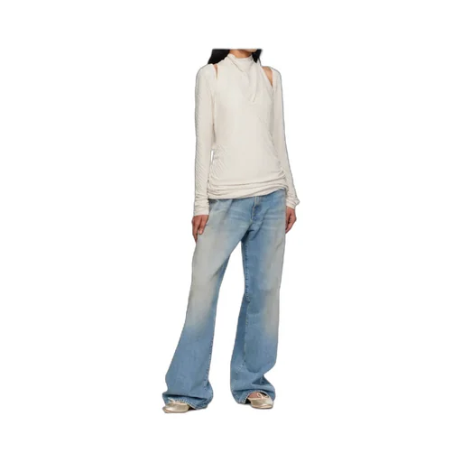 Pleated Convertible Crop Top