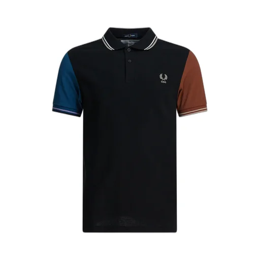 Colour-Block Polo Shirt