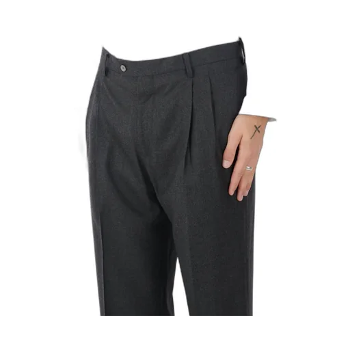 Super Light Wool Two-Tuck Slacks