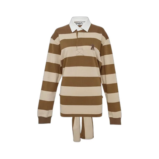 Striped Rugby Polo Shirt