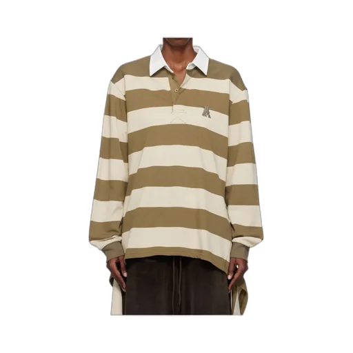 Striped Rugby Polo Shirt