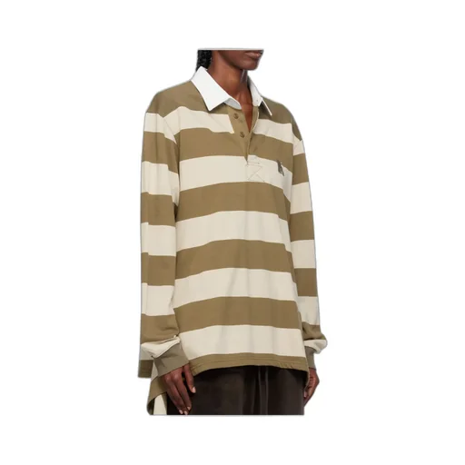 Striped Rugby Polo Shirt