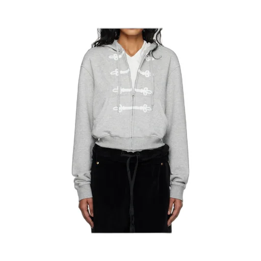 Loop Button Effect Hoodie