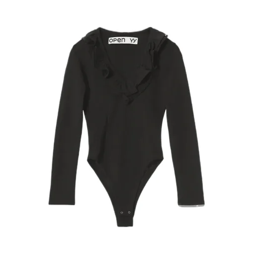 Ruffled Bodysuit