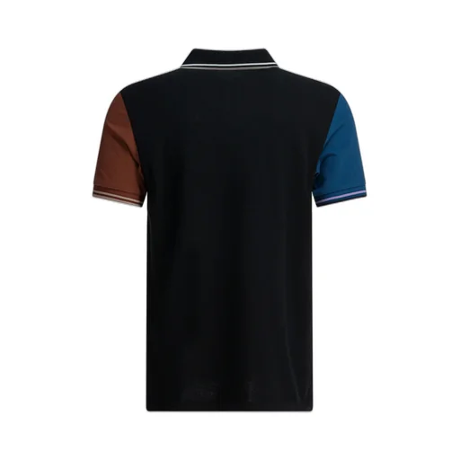 Colour-Block Polo Shirt