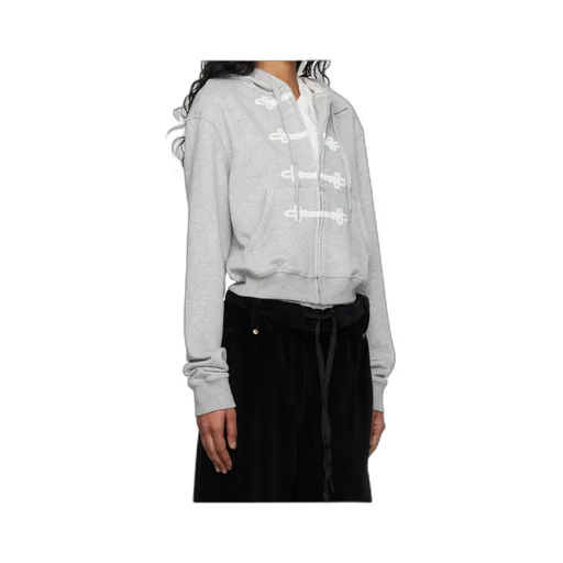 Loop Button Effect Hoodie