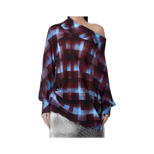 Asymmetric Long Sleeved Shirt