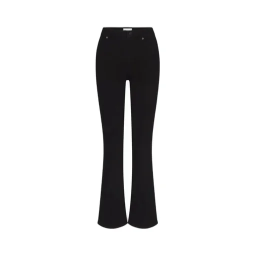 High-Waisted Flared Jeans
