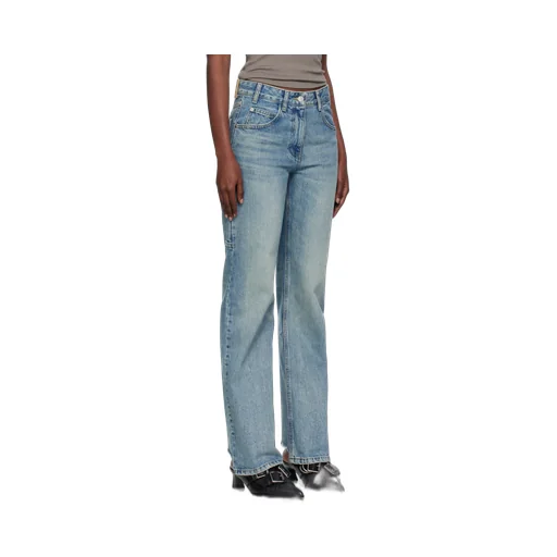 Frayed-Hem Jeans