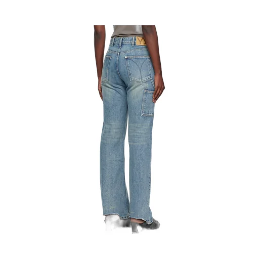 Frayed-Hem Jeans