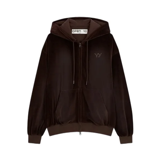 Velour Box Hoodie