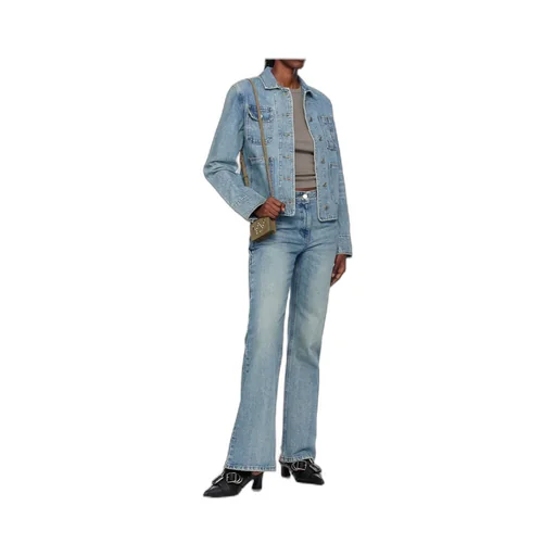 Frayed-Hem Jeans