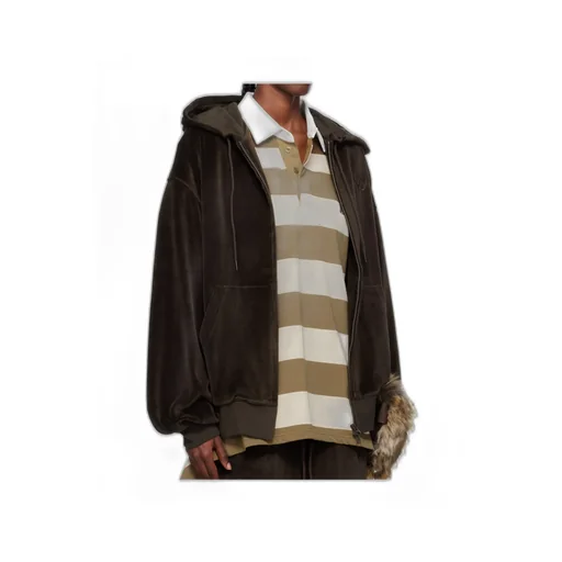 Velour Box Hoodie