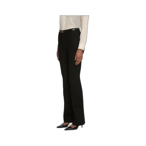 High-Waisted Flared Jeans