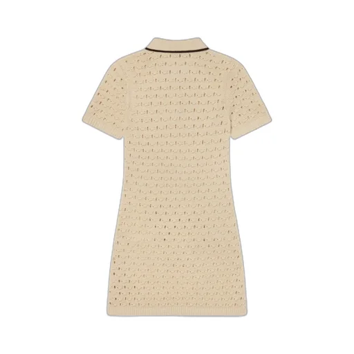 The Bauble Open-Knit Mini Dress
