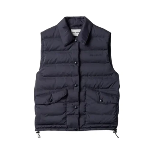Technical Pongé Down Vest