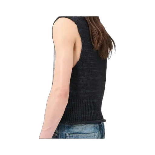 Ribbed Knitted Tank Top