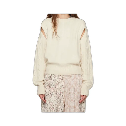 Convertible Cable Knit Sweater