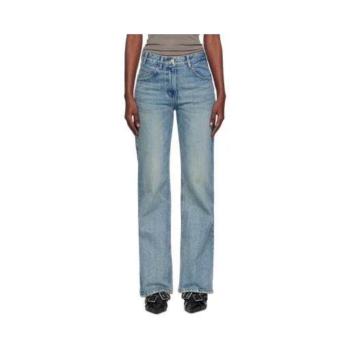 Frayed-Hem Jeans