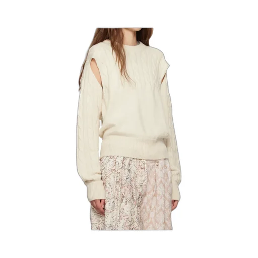 Convertible Cable Knit Sweater