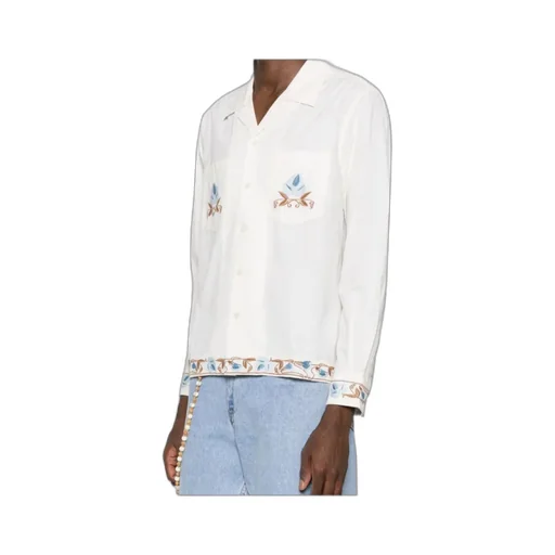 Noveau Vine Embroidered Shirt