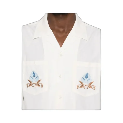 Noveau Vine Embroidered Shirt