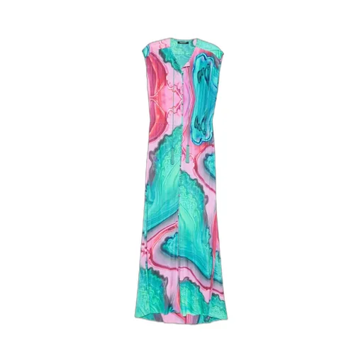 Tassel-Detail Buttoned Dress