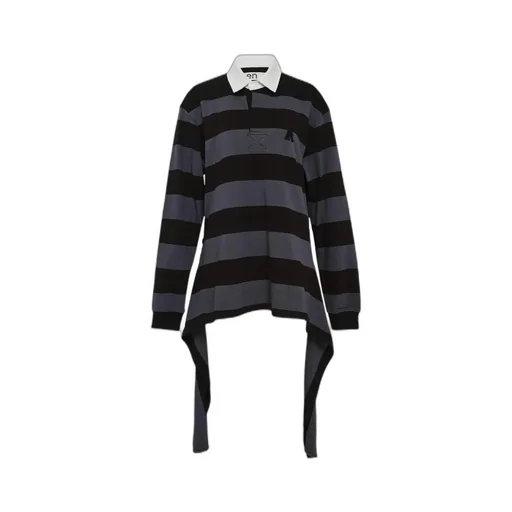 Striped Rugby Polo Shirt