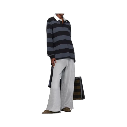Striped Rugby Polo Shirt