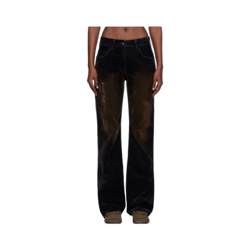 Velvet Denim Trucker Jeans