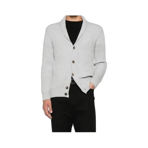 Long-Sleeved V-Neck Cardigan