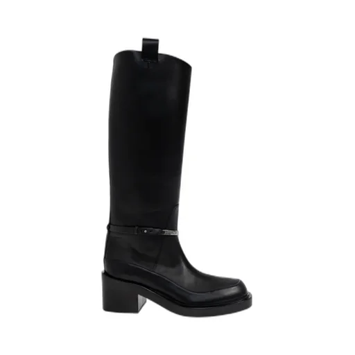 Round Toe Knee-High Boots