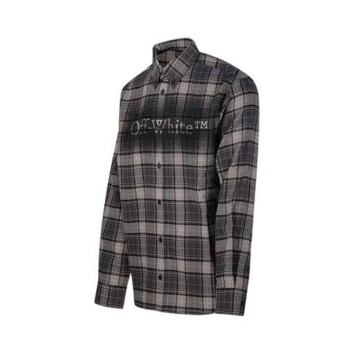 Spray Check Flannel Shirt