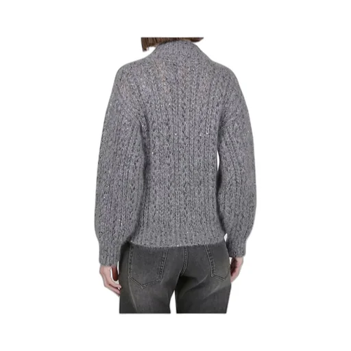 Sequin-Embellished Cardigan
