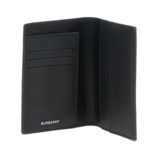 Checked Bi-Fold Passport Holder