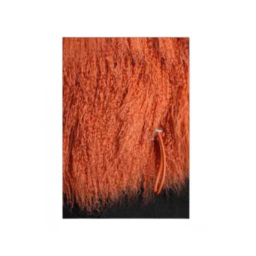 Long-Sleeved Fur Jacket