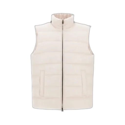 Zip-Up Quilted Vest