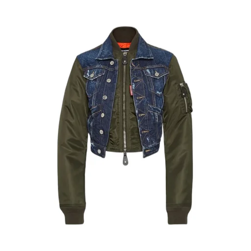 Dark Aviator Hybrid Jean Jacket