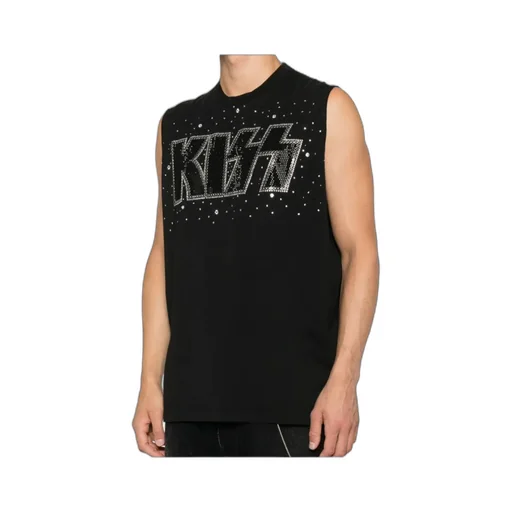 X Kiss Crystal-Embellished Tank Top
