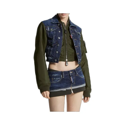 Dark Aviator Hybrid Jean Jacket