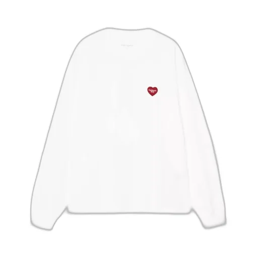 W' L/S Heart Patch T-Shirt