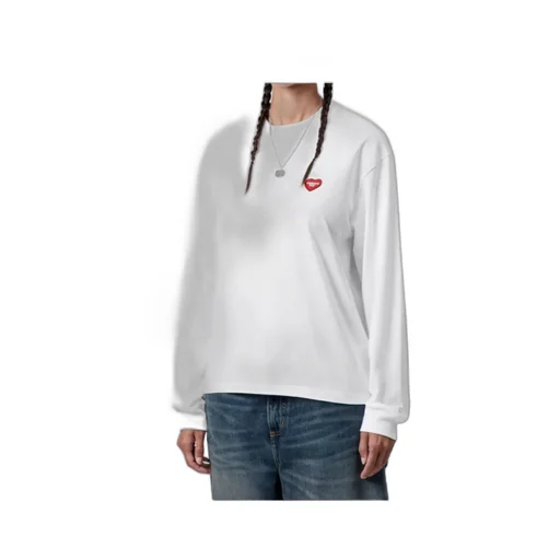 W' L/S Heart Patch T-Shirt