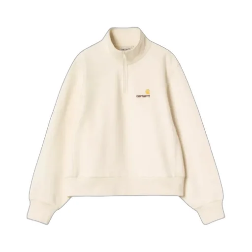 W' American Script High Neck Sweatshirt