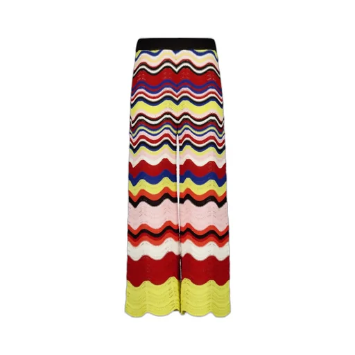 Chevron-Knit Trousers